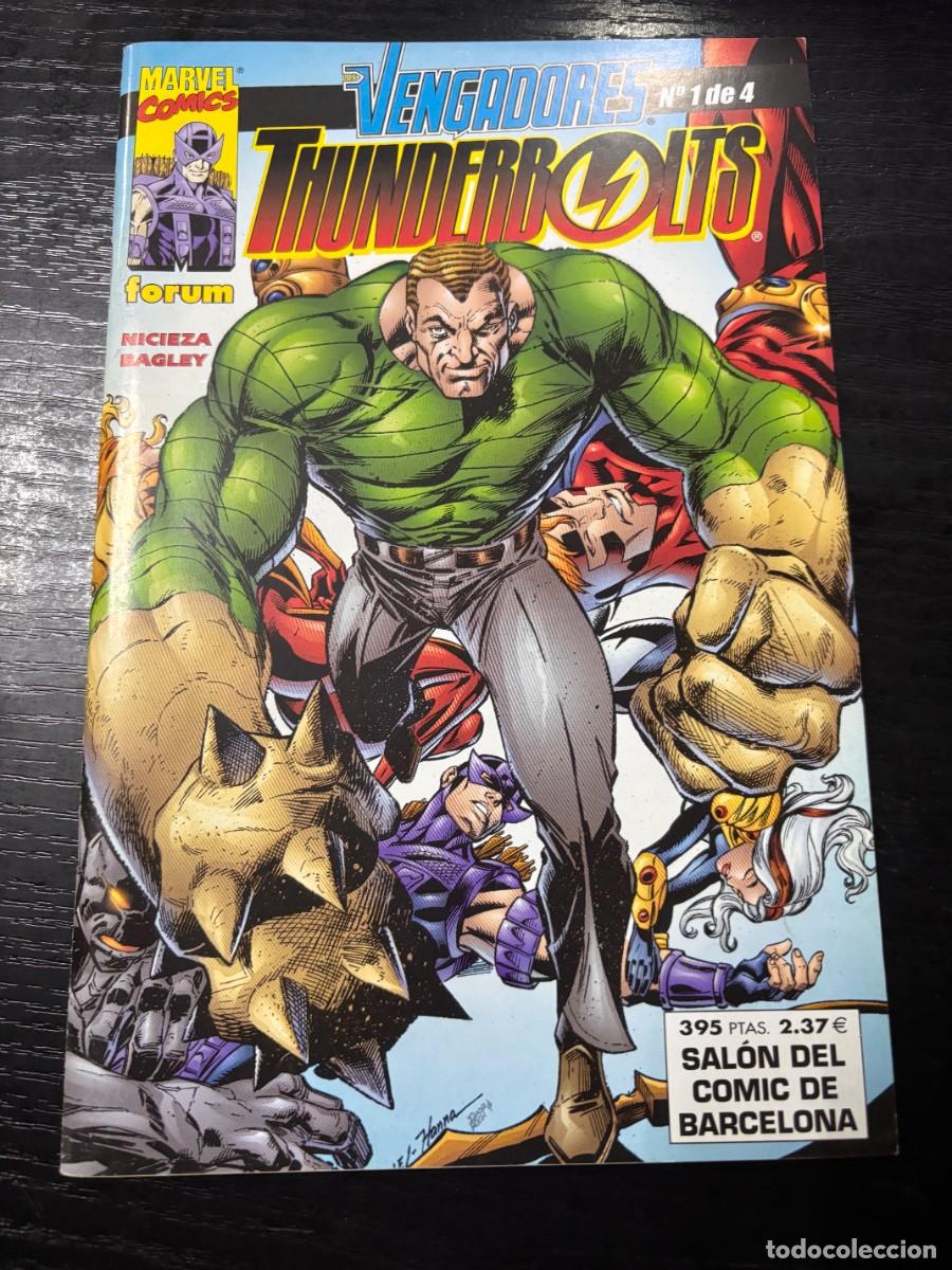 C&oacute;mics: THUNDERBOLTS. N&ordm; 1/4- LOS VENGADORES. MARVEL COMICS. FORUM - Foto 1