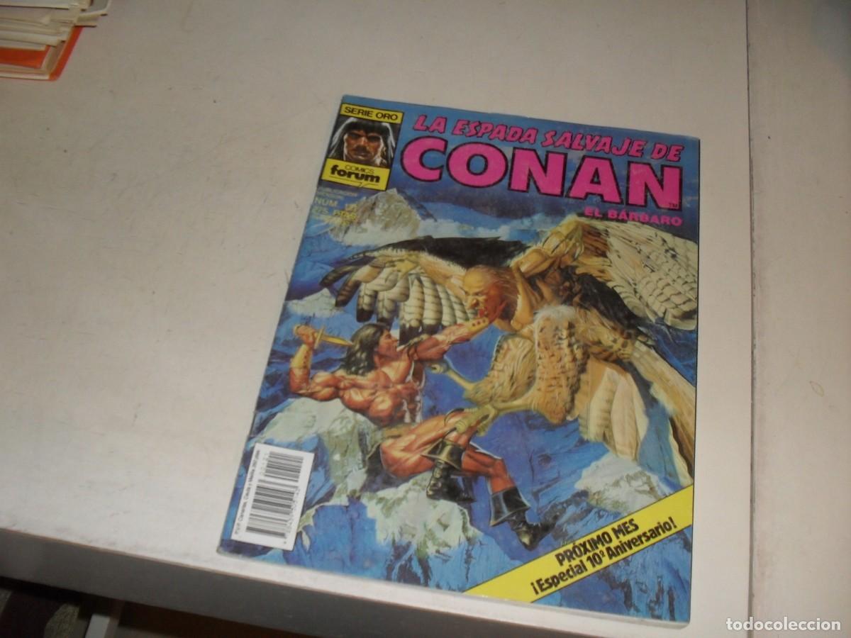 C&oacute;mics: LA ESPADA SALVAJE DE CONAN 121 DISCIPULO,DE MIKE DOCHERTY,(DE 171).FORUM,1982 - Foto 1