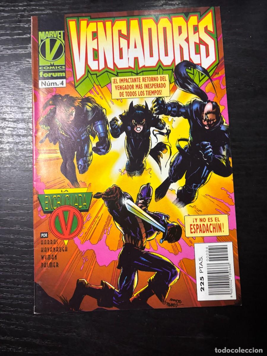 C&oacute;mics: VENGADORES. N&ordm; 4.- LA ENCRUCIJADA V. MARVEL COMICS. FORUM. - Foto 1