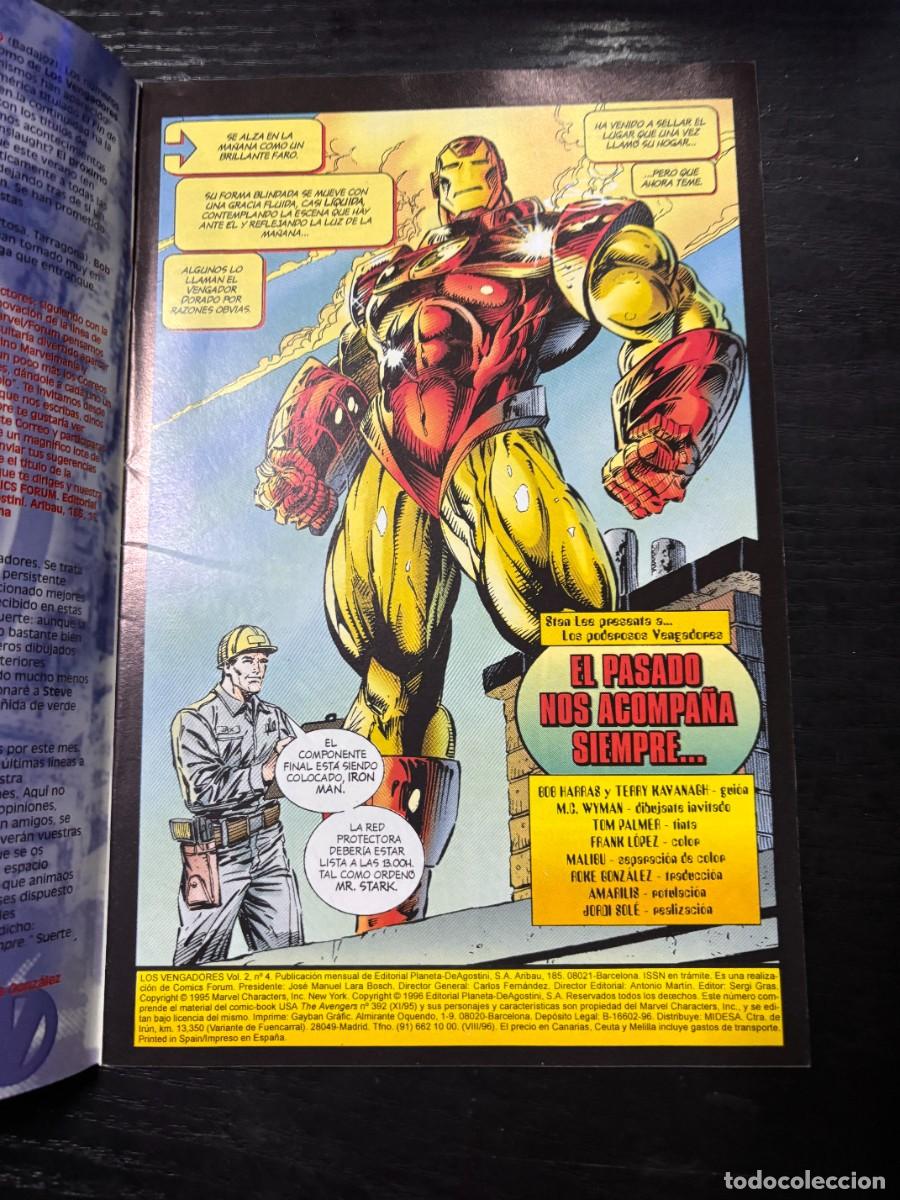 C&oacute;mics: VENGADORES. N&ordm; 4.- LA ENCRUCIJADA V. MARVEL COMICS. FORUM. - Foto 2