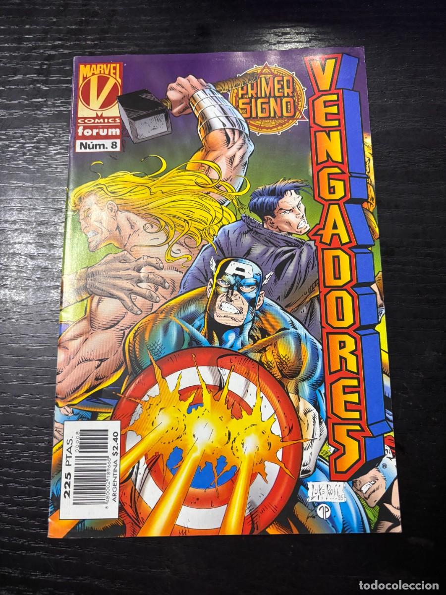 C&oacute;mics: VENGADORES. N&ordm; 8.- PRIMER SIGNO. MARVEL COMICS. FORUM. - Foto 1