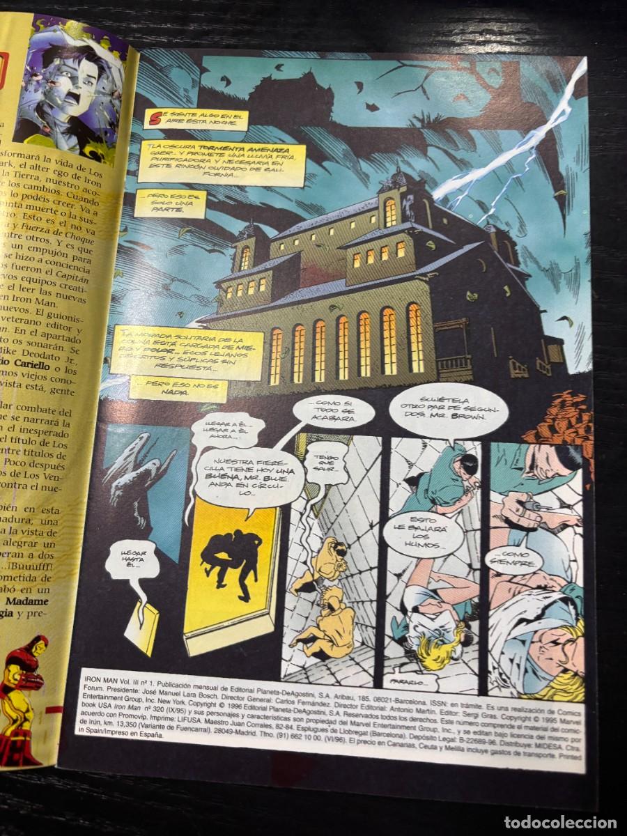 C&oacute;mics: IRON MAN. EL HOMBRE DE HIERRO. N&ordm; 1.- MARVELATION 1. COMICS FORUM - Foto 2