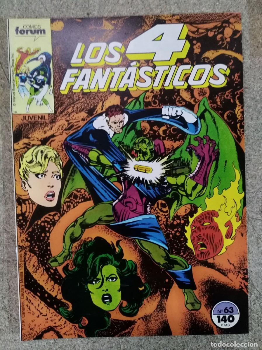C&oacute;mics: Los 4 Fantasticos 63.Vol.1 Marvel.Forum - Foto 1