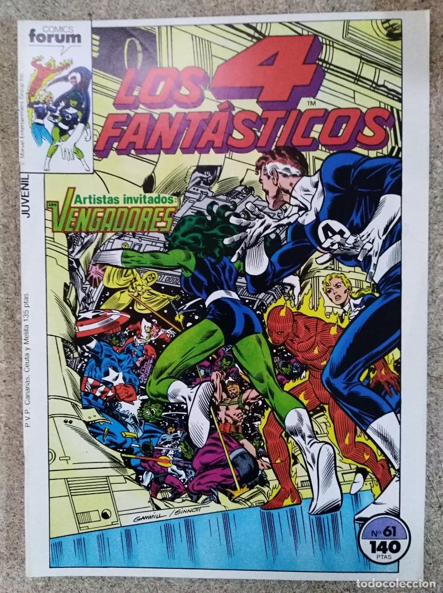 C&oacute;mics: Los 4 Fantasticos 61.Vol.1 Marvel.Forum - Foto 1
