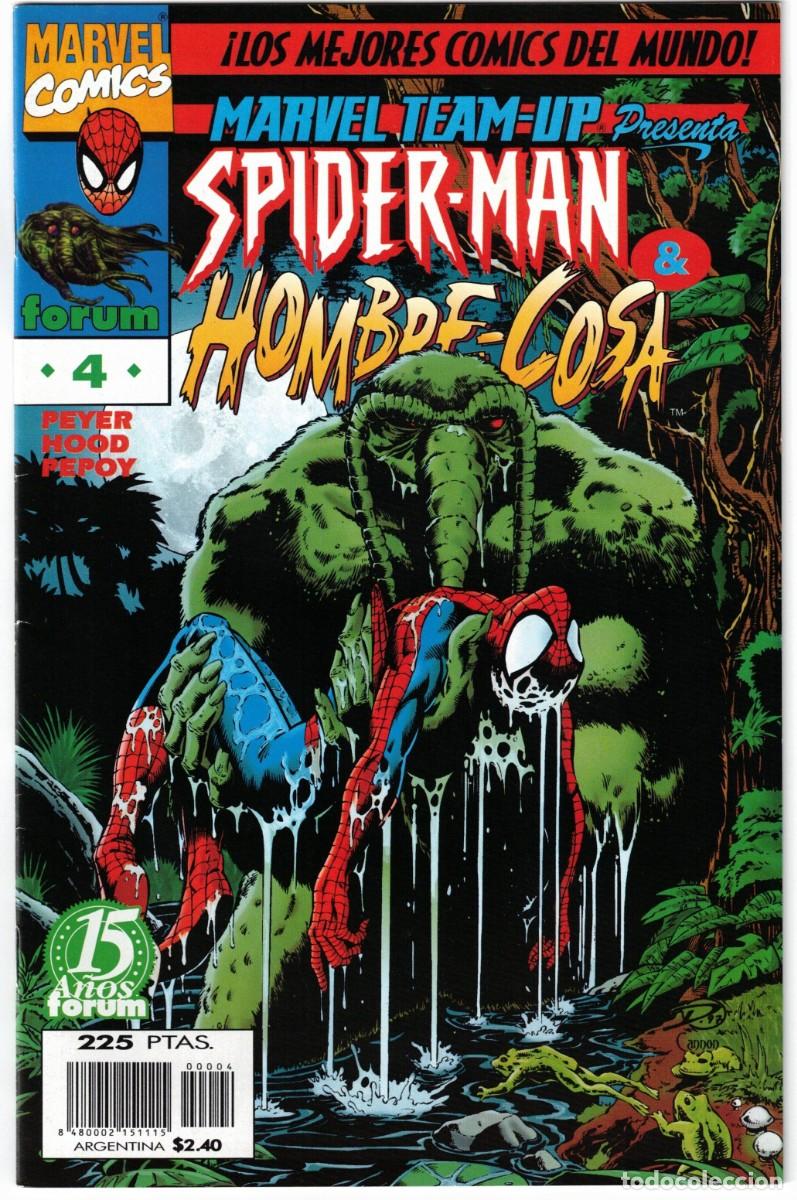 C&oacute;mics: Spideman Spider-man & Hombre Cosa - Marvel Team Up - Marvel Comics Forum 4 - Foto 1