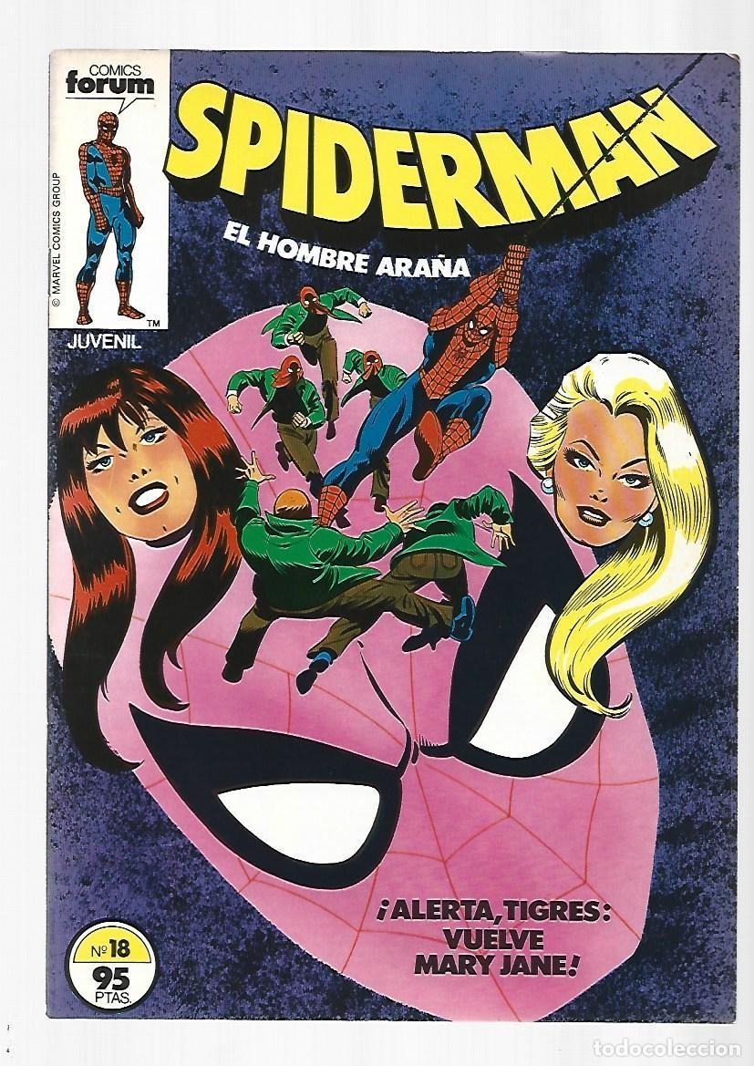 C&oacute;mics: Spiderman 18, 1983, Forum, impecable - Foto 1