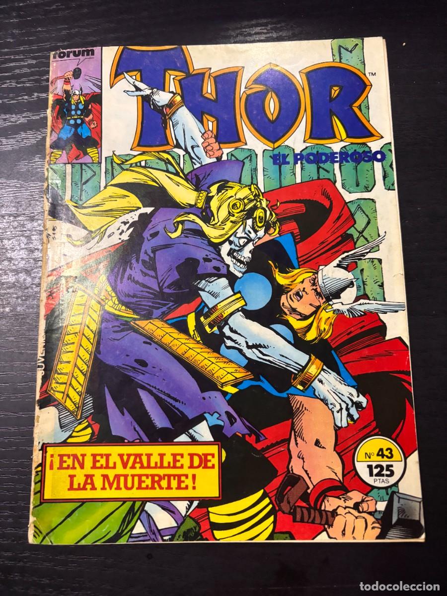 C&oacute;mics: THOR. EL PODEROSO. N&ordm; 43.- &iexcl;EN EL VALLE DE LA MUERTE! COMICS FORUM. - Foto 1