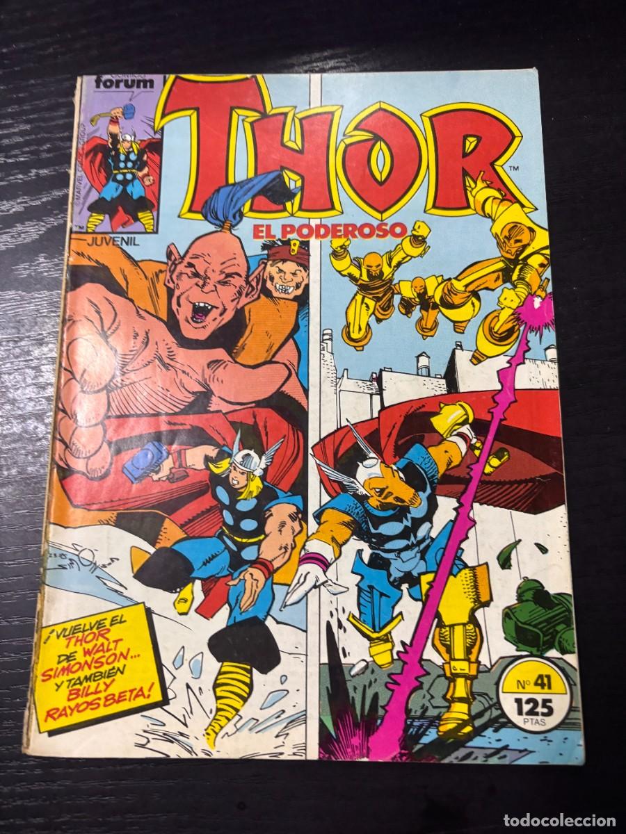 C&oacute;mics: THOR. EL PODEROSO. N&ordm; 41.- 2&ordf; PARTE: EL PODER Y EL ORGULLO. COMICS FORUM. - Foto 1