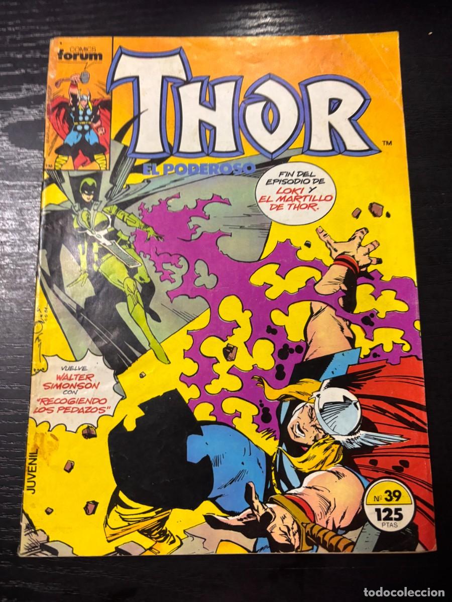 C&oacute;mics: THOR. EL PODEROSO. N&ordm; 39.- RECOGIENDO LOS PEDAZOS. COMICS FORUM. - Foto 1