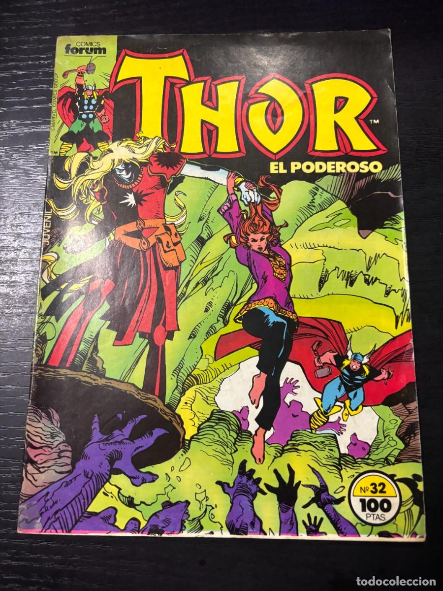C&oacute;mics: THOR. EL PODEROSO. N&ordm; 32.- CACER&Iacute;A SALVAJE 2&ordf; PARTE. COMICS FORUM. - Foto 1