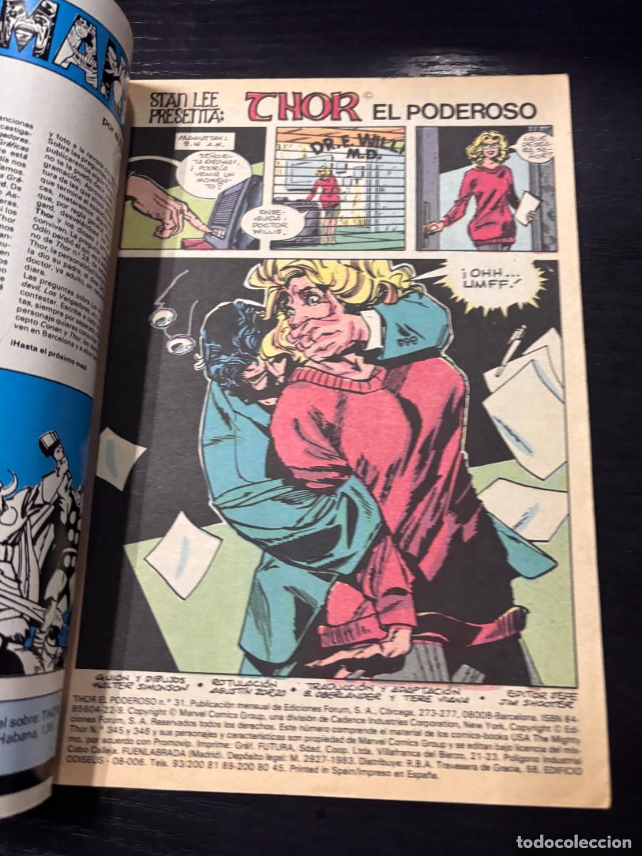 C&oacute;mics: THOR. EL PODEROSO. N&ordm; 31.- &iexcl;NO ERA UNA DAMA!. COMICS FORUM. - Foto 2