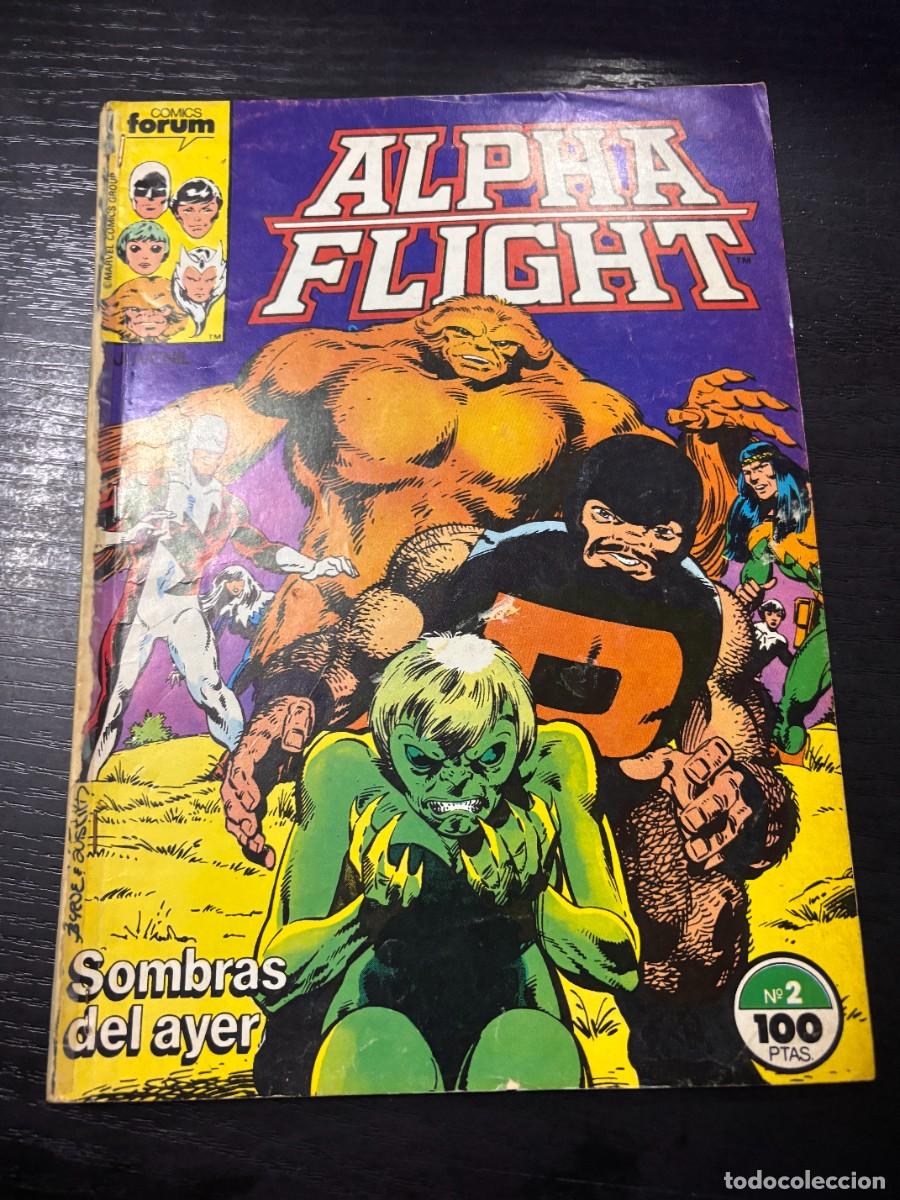 C&oacute;mics: ALPHA FLIGHT. N&ordm; 2.- SOMBRAS DEL AYER. COMICS FORUM. - Foto 1