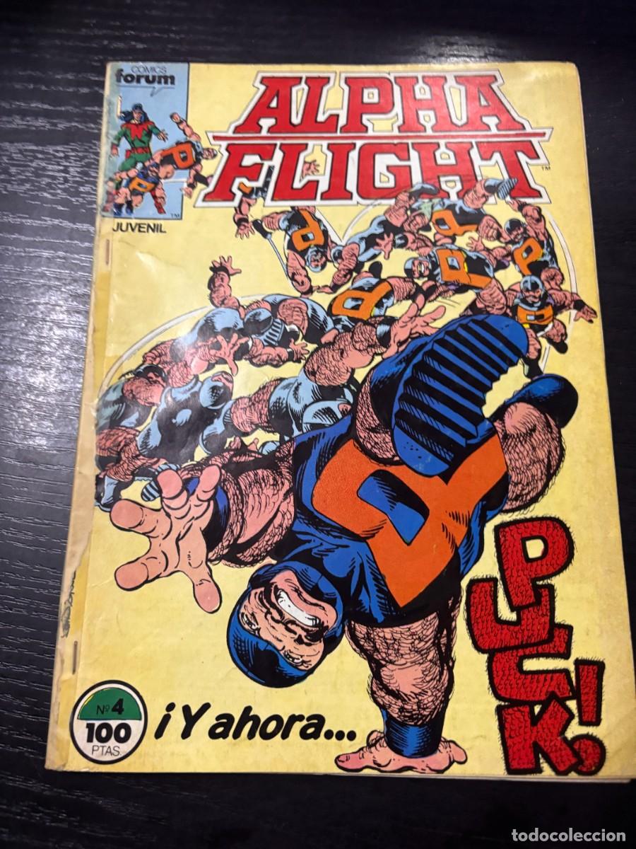 C&oacute;mics: ALPHA FLIGHT. N&ordm; 4.- &iexcl;Y AHORA PUCK!. COMICS FORUM. - Foto 1