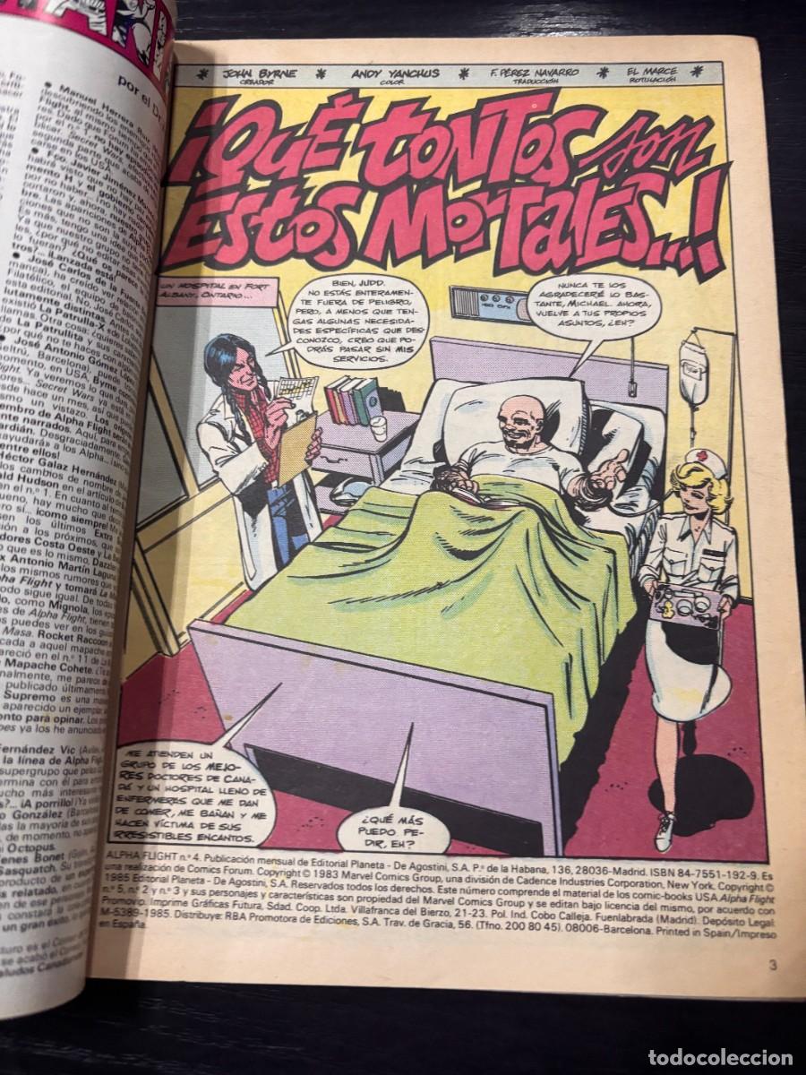 C&oacute;mics: ALPHA FLIGHT. N&ordm; 4.- &iexcl;Y AHORA PUCK!. COMICS FORUM. - Foto 2