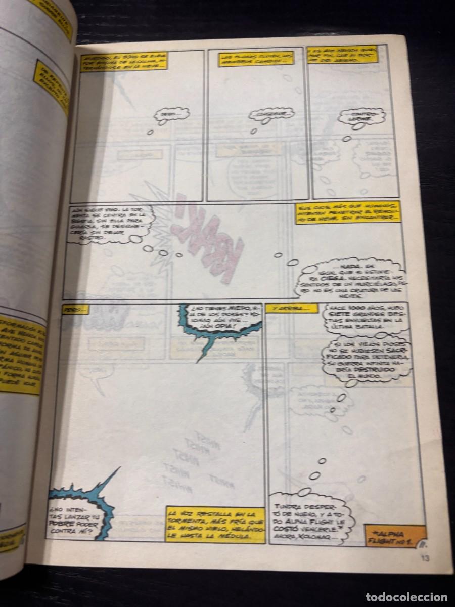 C&oacute;mics: ALPHA FLIGHT. N&ordm; 5.- TORMENTA DE NIEVE. COMICS FORUM. - Foto 3