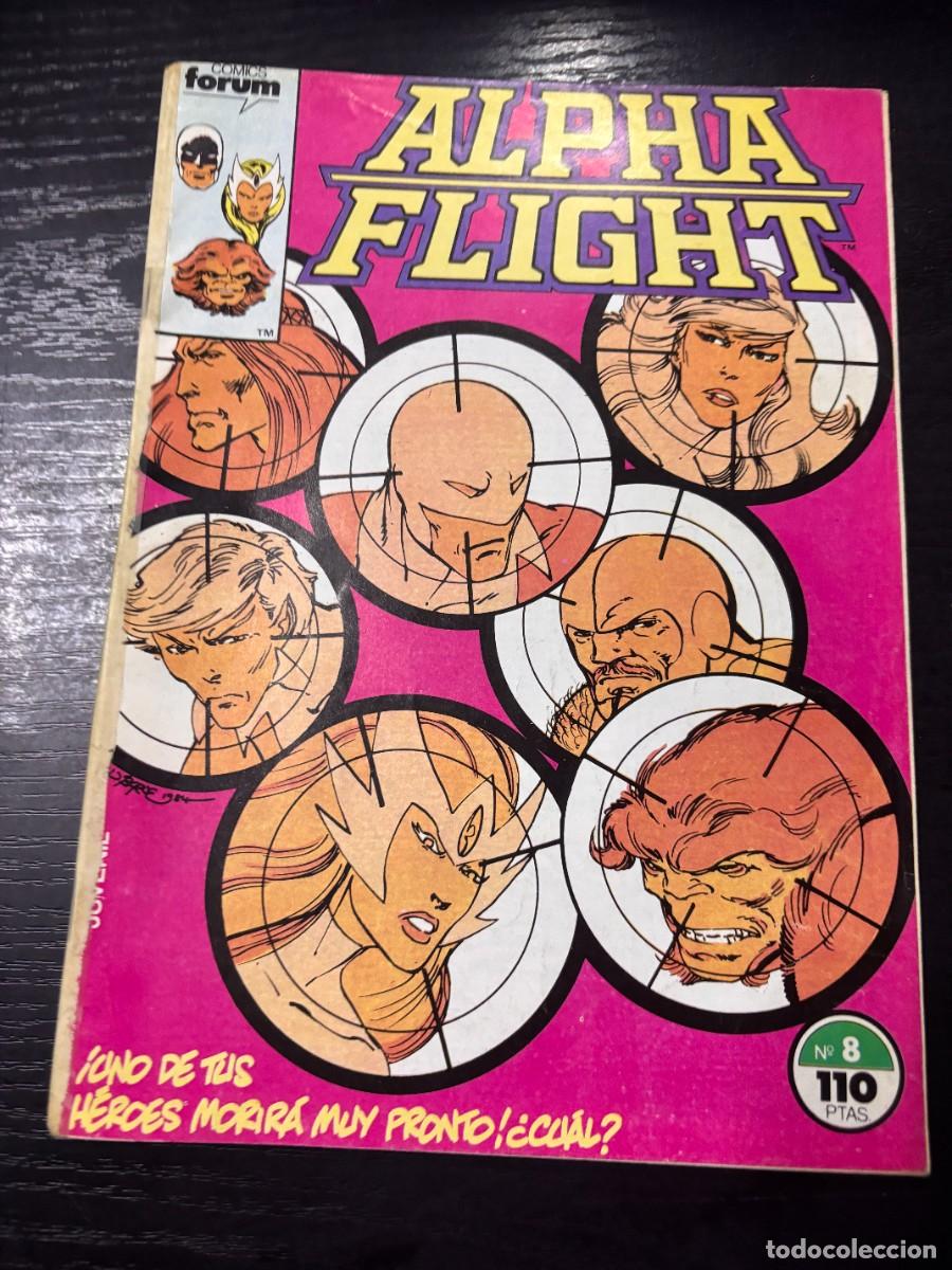 C&oacute;mics: ALPHA FLIGHT. N&ordm; 8.- ... Y UNO MORIR&Aacute;. COMICS FORUM. - Foto 1
