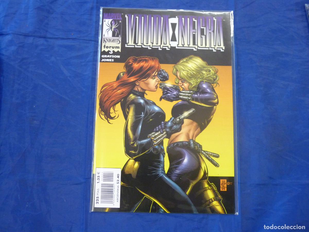 C&oacute;mics: MARVEL KNIGHTS VIUDA NEGRA COMPLETA 3 NUMEROS FORUM - Foto 2