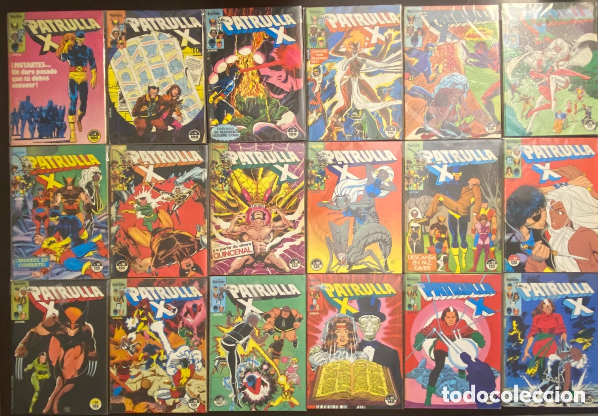 C&oacute;mics: PATRULLA X VOL.1 FORUM completa (159 n&uacute;meros) - Foto 4
