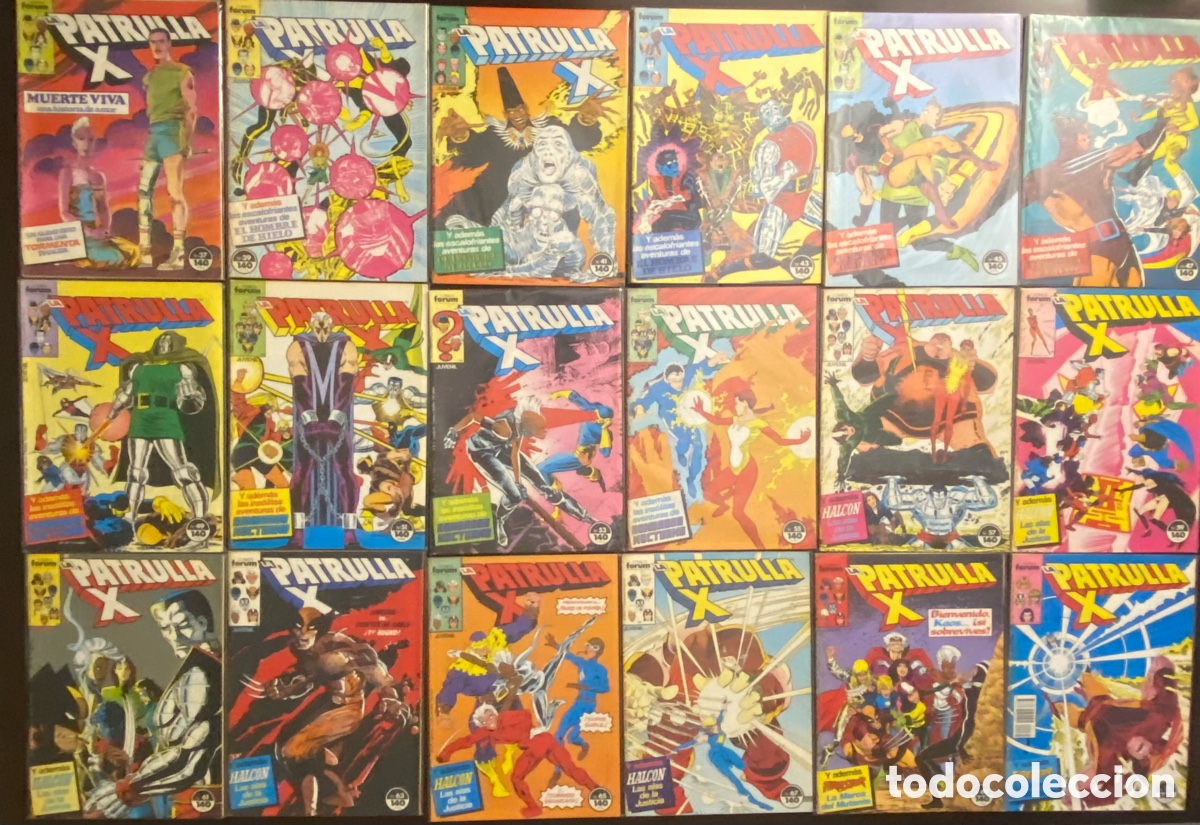 C&oacute;mics: PATRULLA X VOL.1 FORUM completa (159 n&uacute;meros) - Foto 5