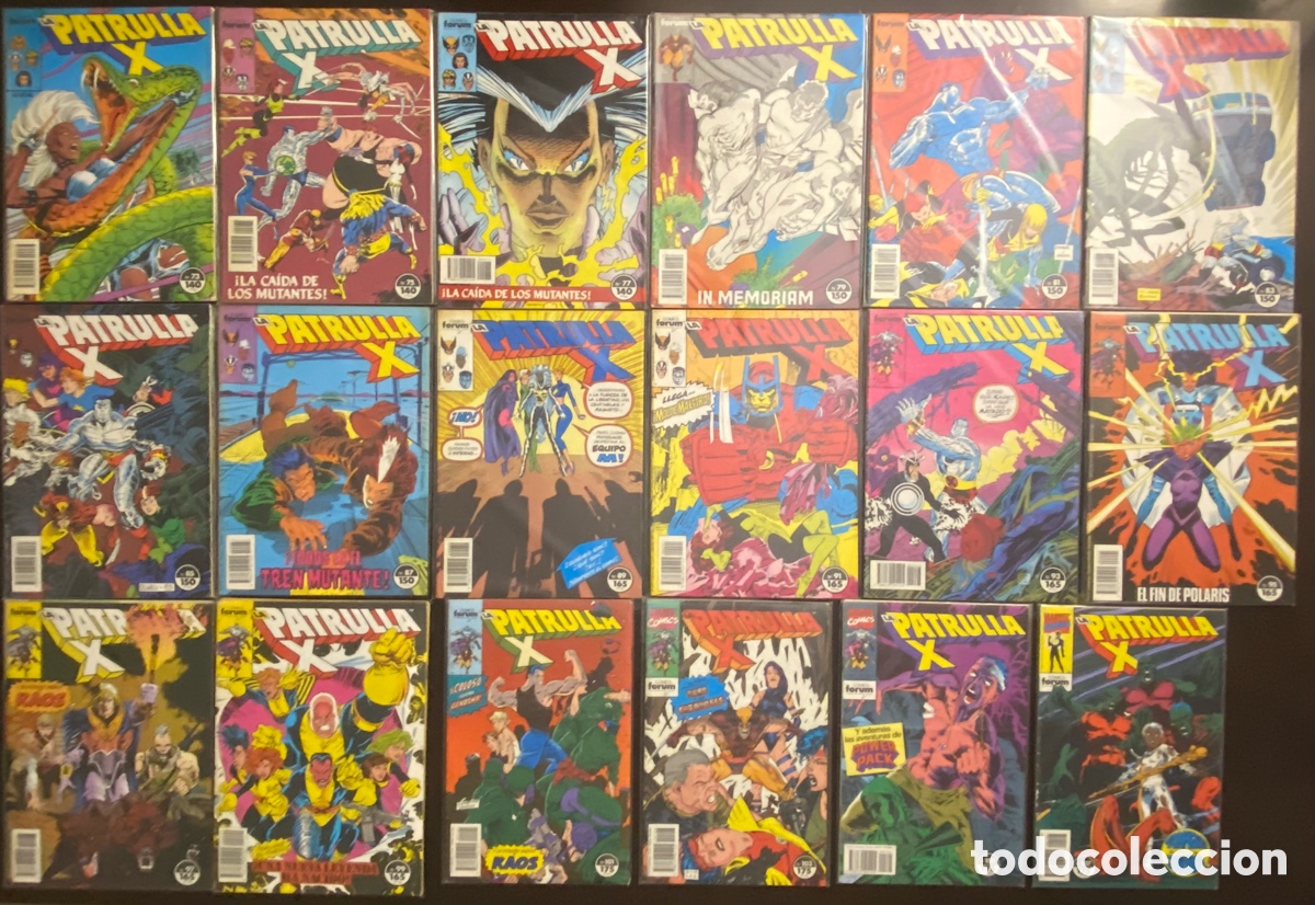 C&oacute;mics: PATRULLA X VOL.1 FORUM completa (159 n&uacute;meros) - Foto 7