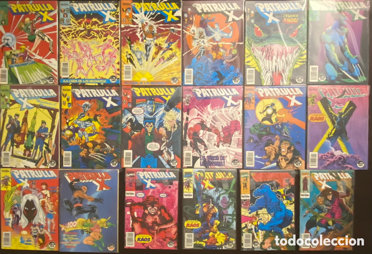 C&oacute;mics: PATRULLA X VOL.1 FORUM completa (159 n&uacute;meros) - Foto 8