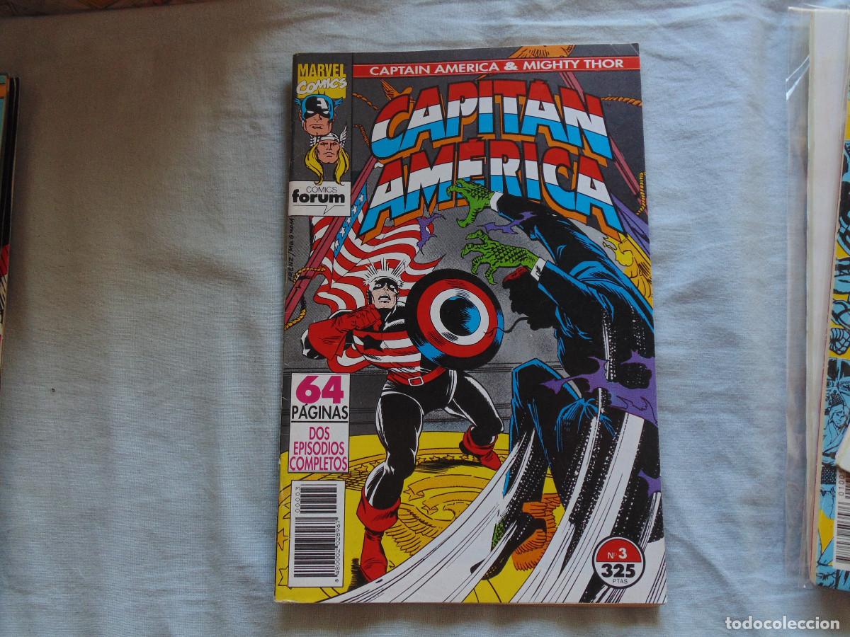 C&oacute;mics: Capitan &Aacute;merica & THOR Vol-2 n&ordm; 3. Marvel / Forum. - Foto 1