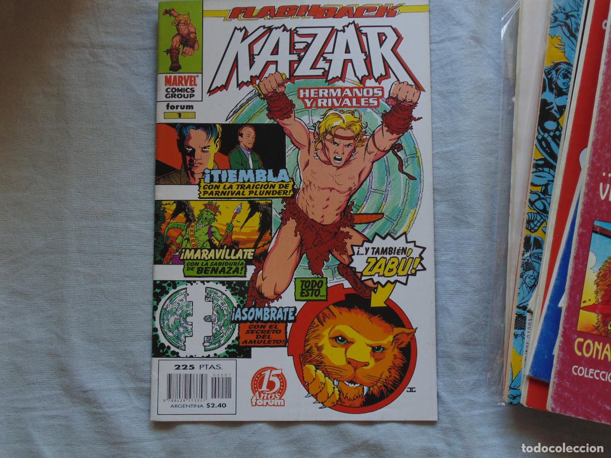 C&oacute;mics: Flashback. Especial Ka-zar n&ordm; 1. 1998. Marvel // Forum. - Foto 1