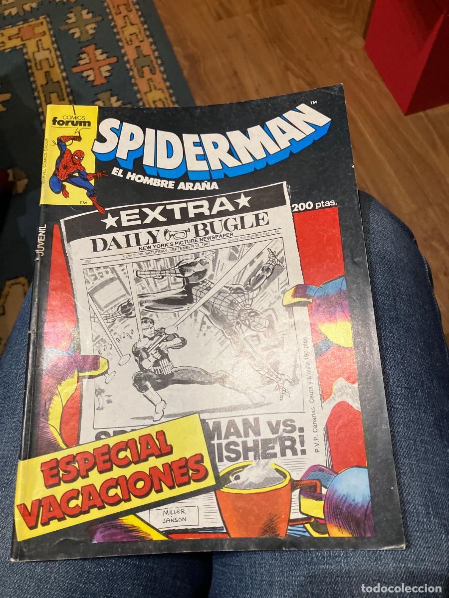 C&oacute;mics: SPIDERMAN - ESPECIAL VACACIONES 1986 - FORUM - Foto 1