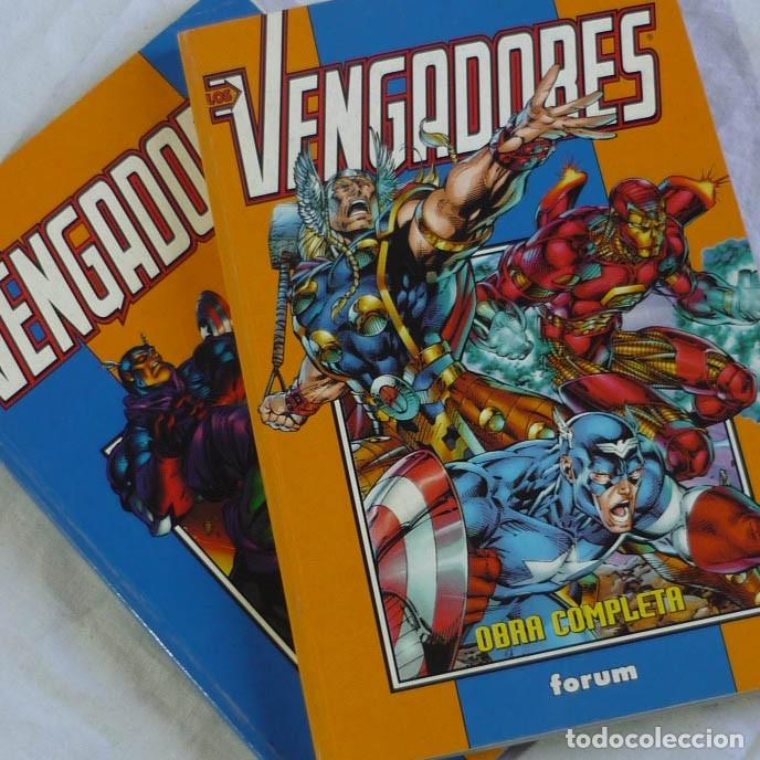 C&oacute;mics: 2 comics Vengadores obra completa Forum n&ordm; 1+2 - Foto 1