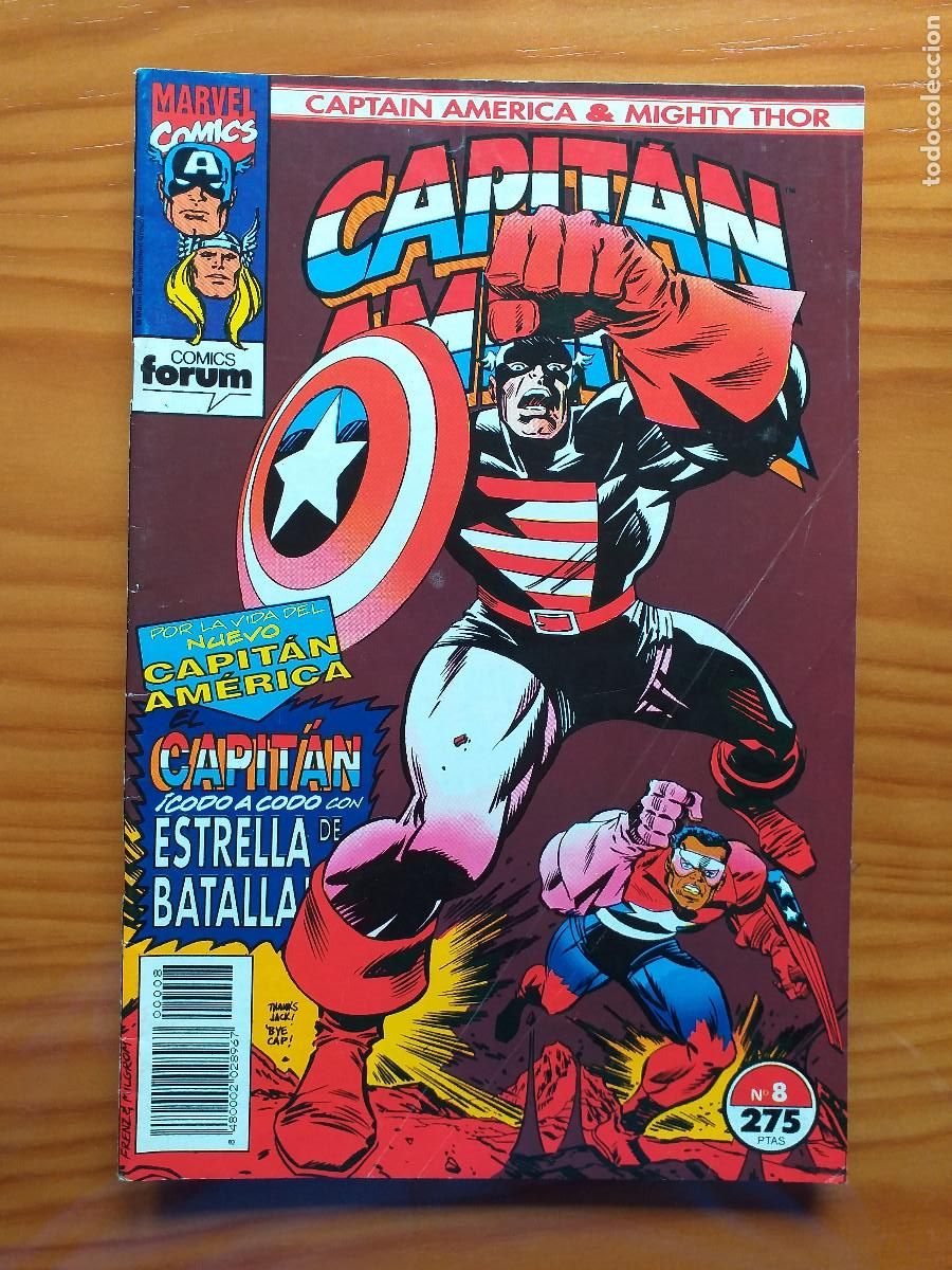 C&oacute;mics: CAPITAN AMERICA & THOR EL PODEROSO - N&ordm; 8 DE 13 - &iexcl;Cuando el Ejecutor Llama! - FORUM - Foto 1