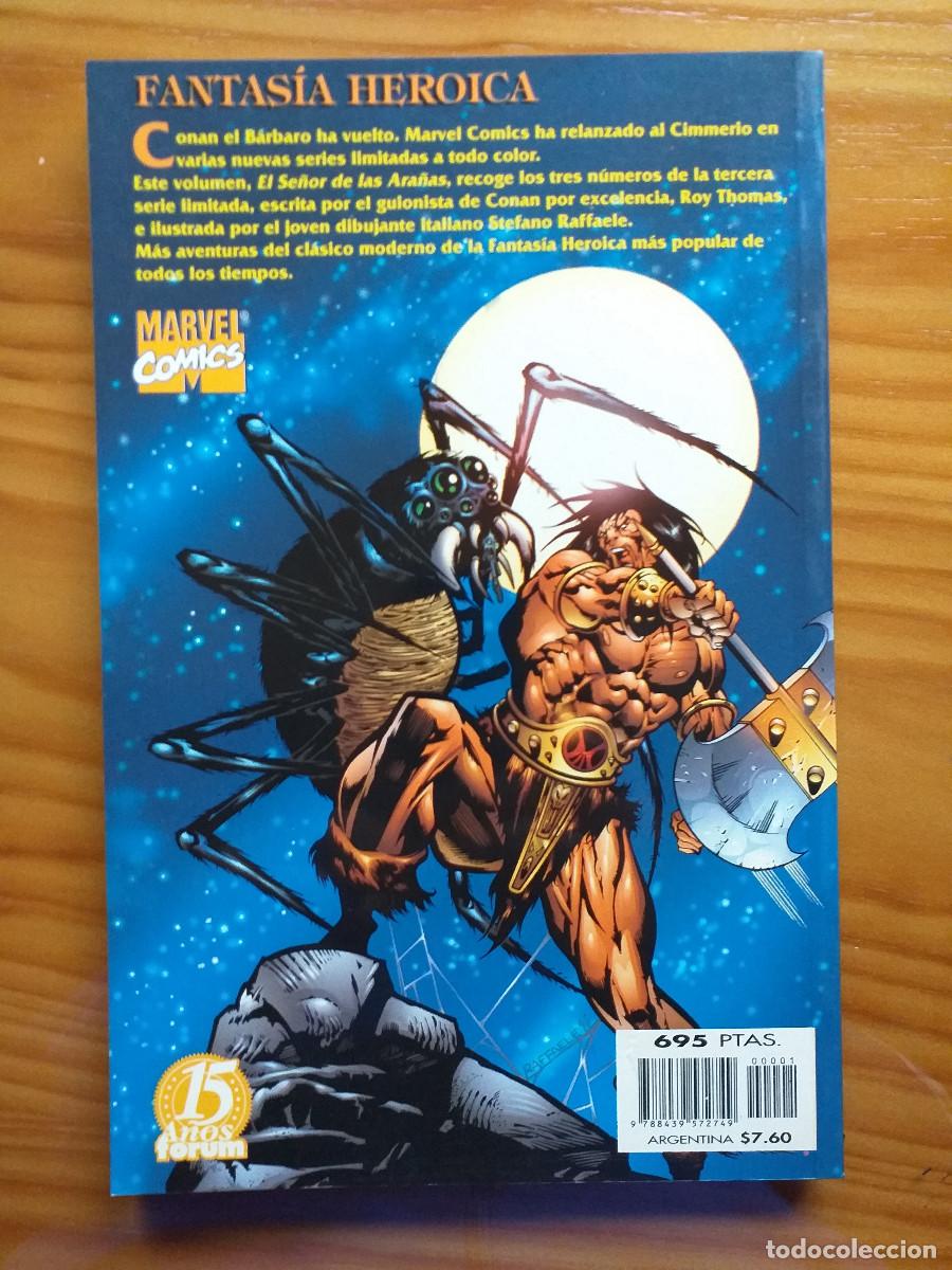 C&oacute;mics: CONAN EL BARBARO - EL SE&Ntilde;OR DE LAS ARA&Ntilde;AS - FORUM - Foto 2