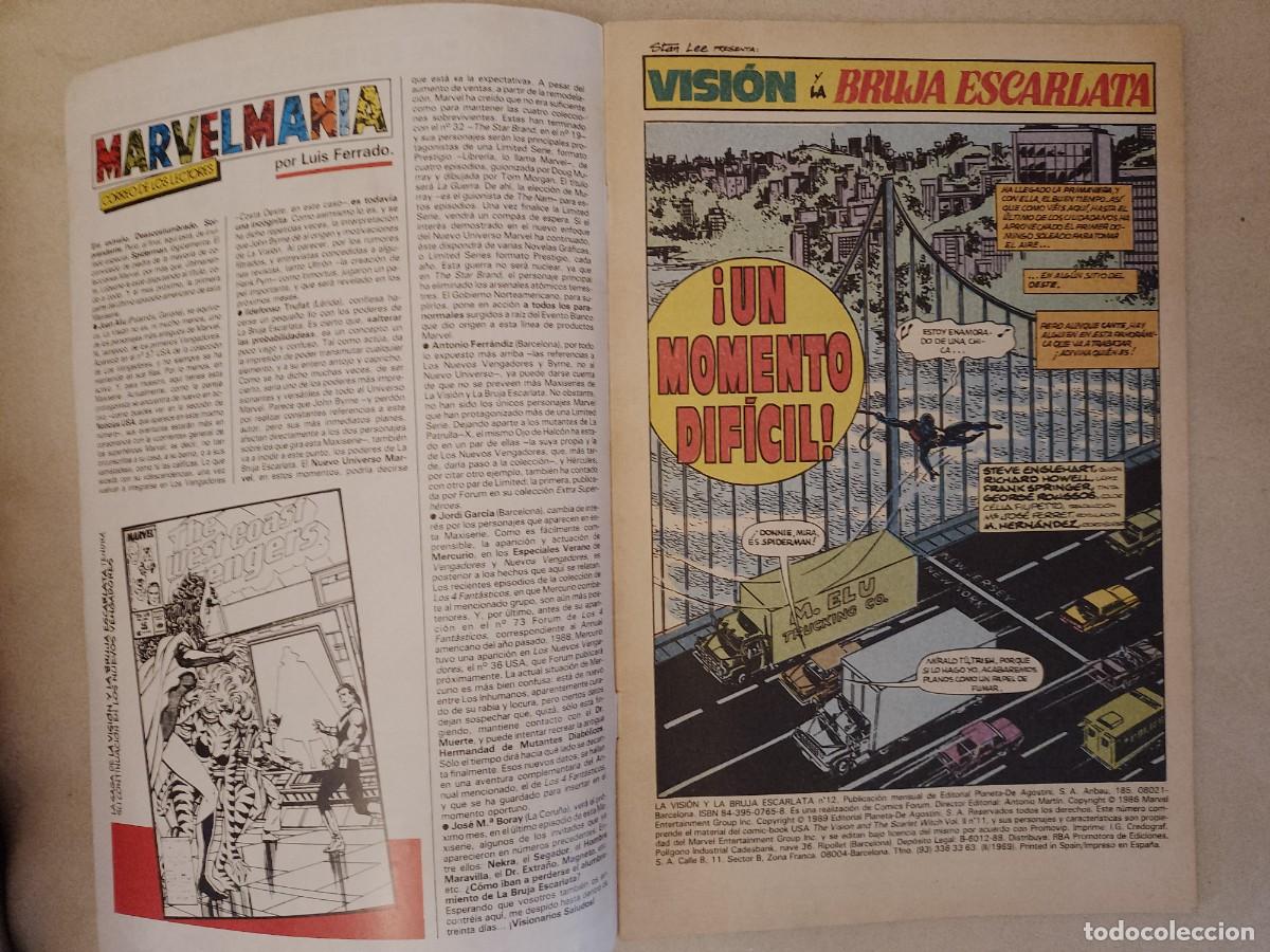 C&oacute;mics: LA VISI&Oacute;N Y LA BRUJA ESCARLATA - Foto 3