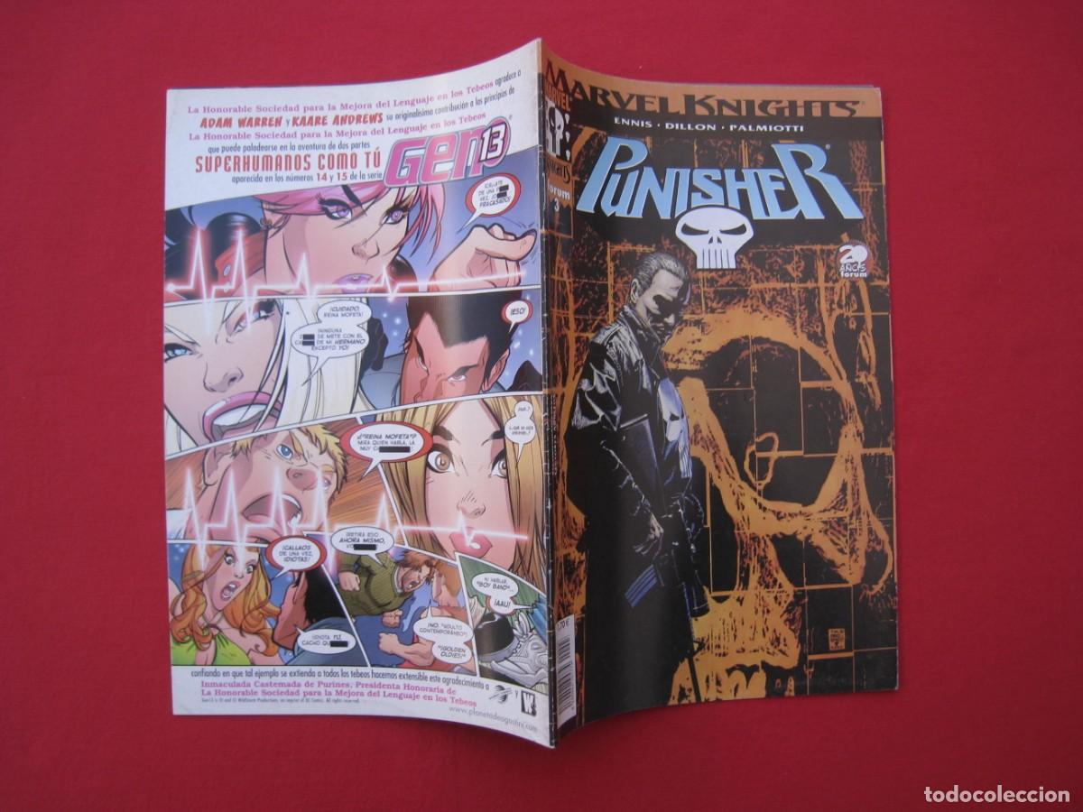 C&oacute;mics: MARVEL KNIGHTS - PUNISHER - VOL. 2 - N&ordm; 3 - FORUM. - Foto 2