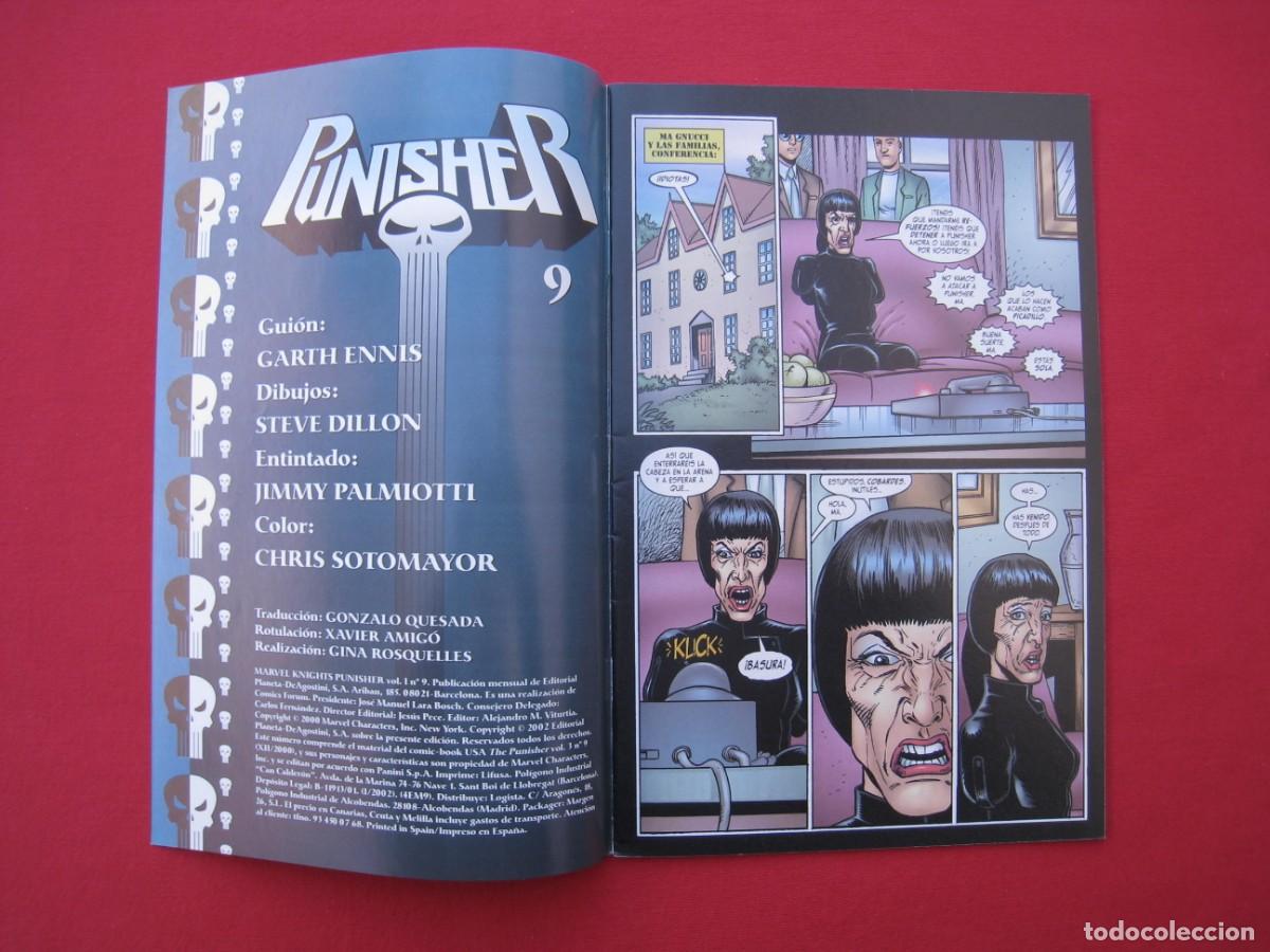 C&oacute;mics: MARVEL KNIGHTS - PUNISHER - VOL. 1 - N&ordm; 9 - FORUM. - Foto 6
