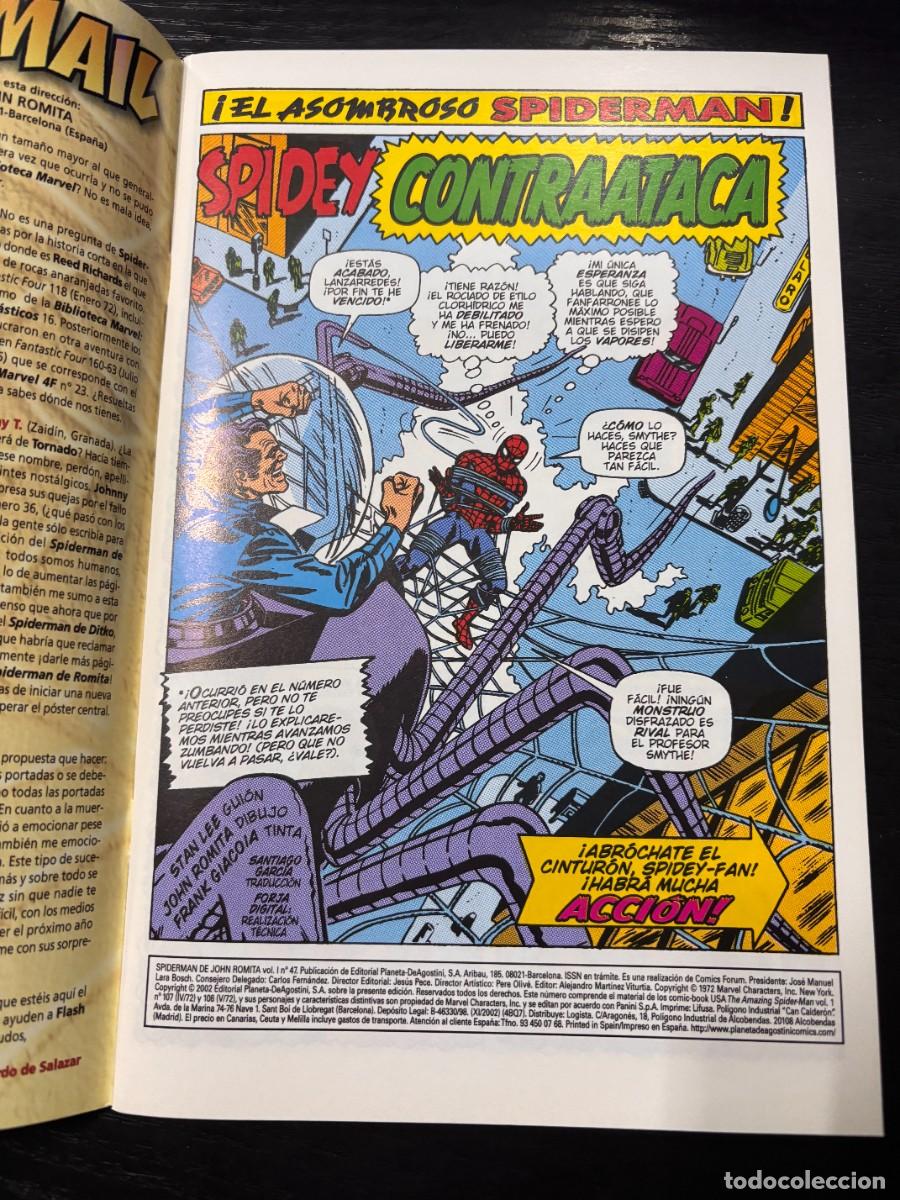 C&oacute;mics: SPIDERMAN. EXCELSIOR. N&ordm; 47.- SPIDEY CONTRAATACA. MARVEL COMICS. FORUM. - Foto 2
