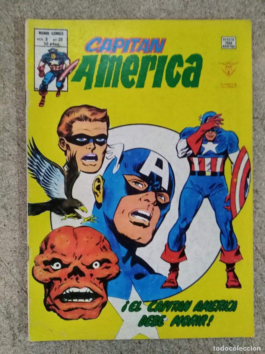C&oacute;mics: Capitan America 39 Vol.3 Vertice - Foto 1