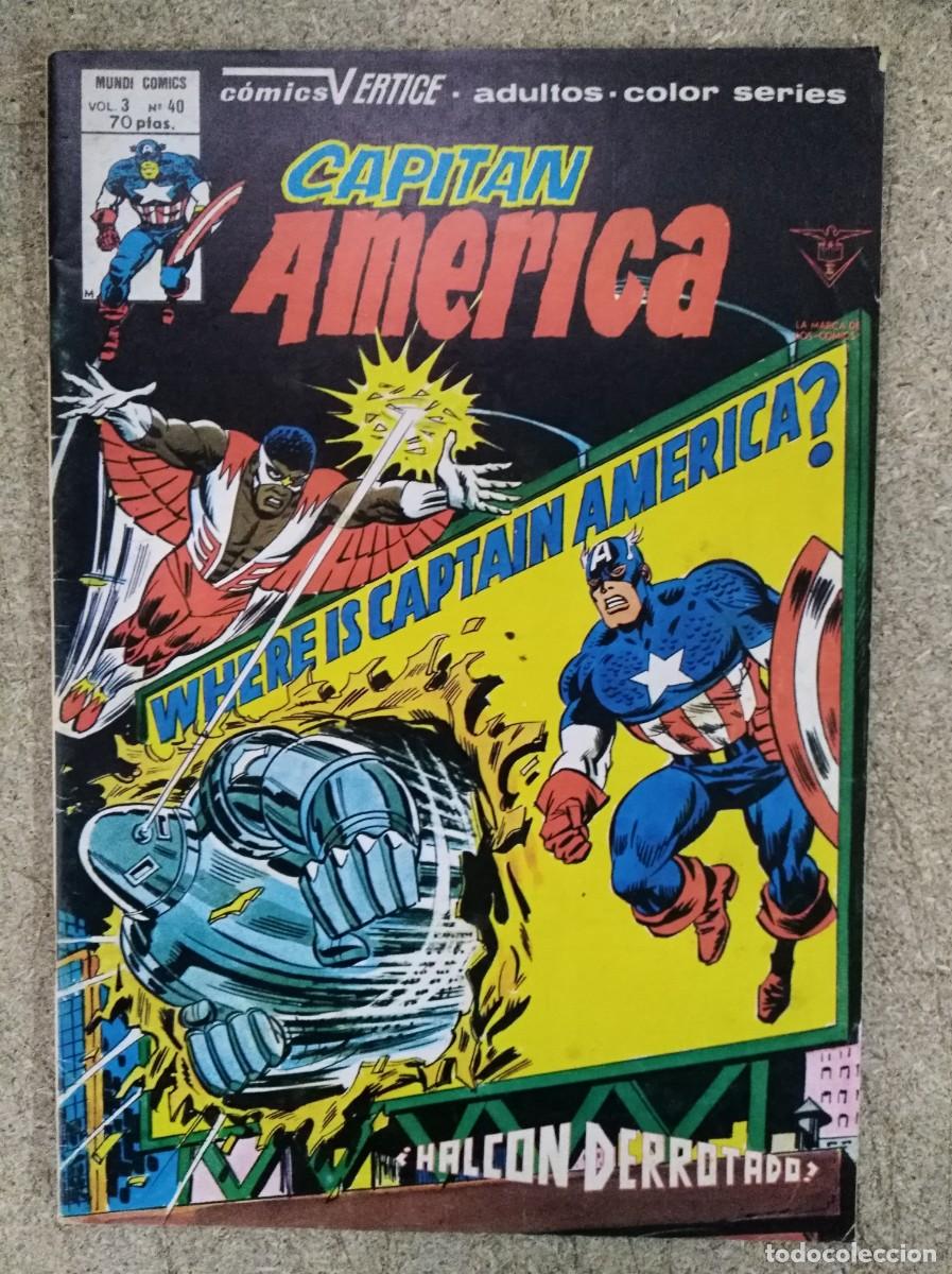 C&oacute;mics: Capitan America 40 Vol.3 Vertice - Foto 1