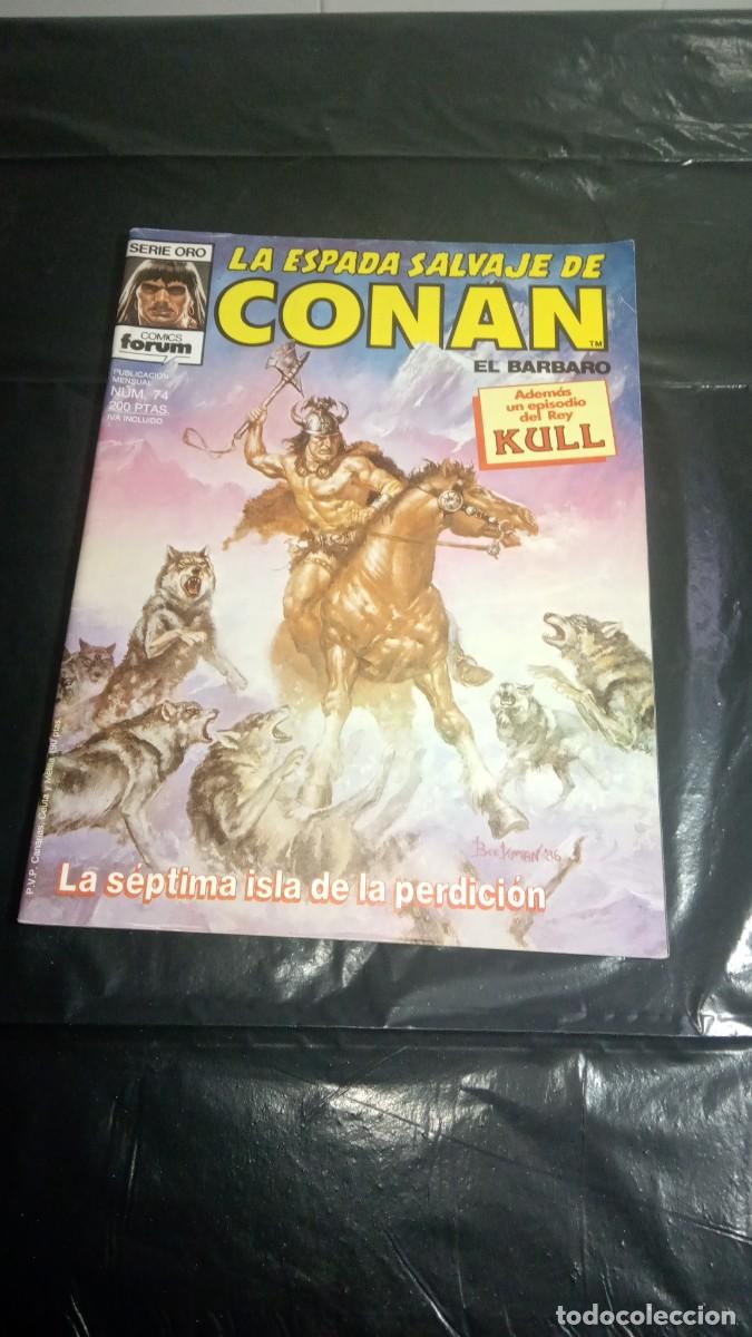C&oacute;mics: LA ESPADA SALVAJE DE CONAN N&deg; 74 FORUM - Foto 1