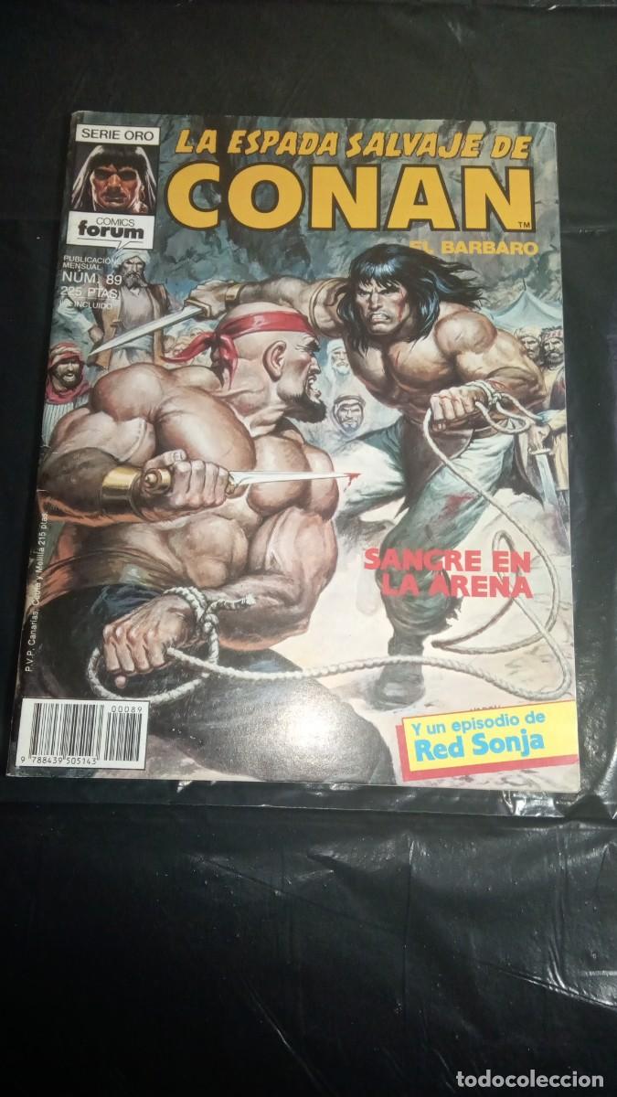 C&oacute;mics: LA ESPADA SALVAJE DE CONAN N&deg; 89 FORUM - Foto 1