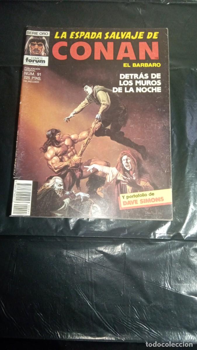 C&oacute;mics: LA ESPADA SALVAJE DE CONAN N&deg; 91 FORUM - Foto 1