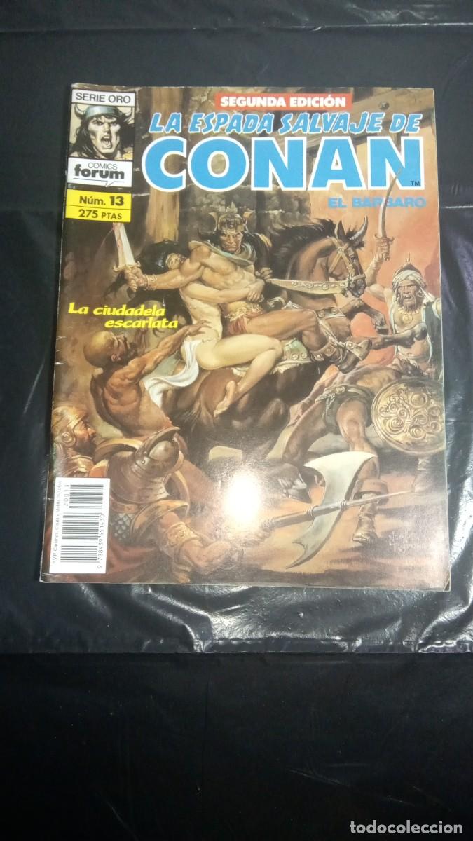 C&oacute;mics: LA ESPADA SALVAJE DE CONAN N&deg; 13 segunda edicion FORUM - Foto 1