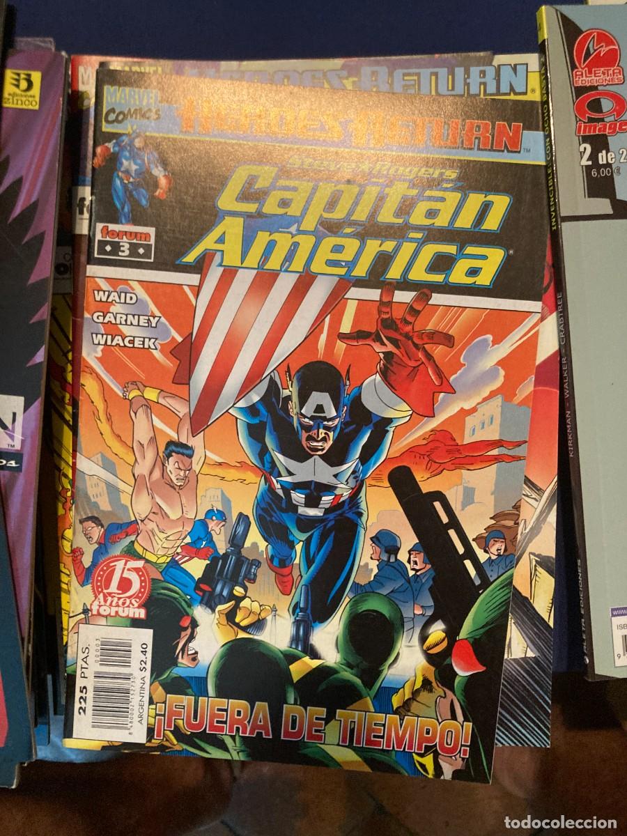 C&oacute;mics: Heroes Return Capitan America n&ordm; 3 Marvel Comics Forum - Foto 1