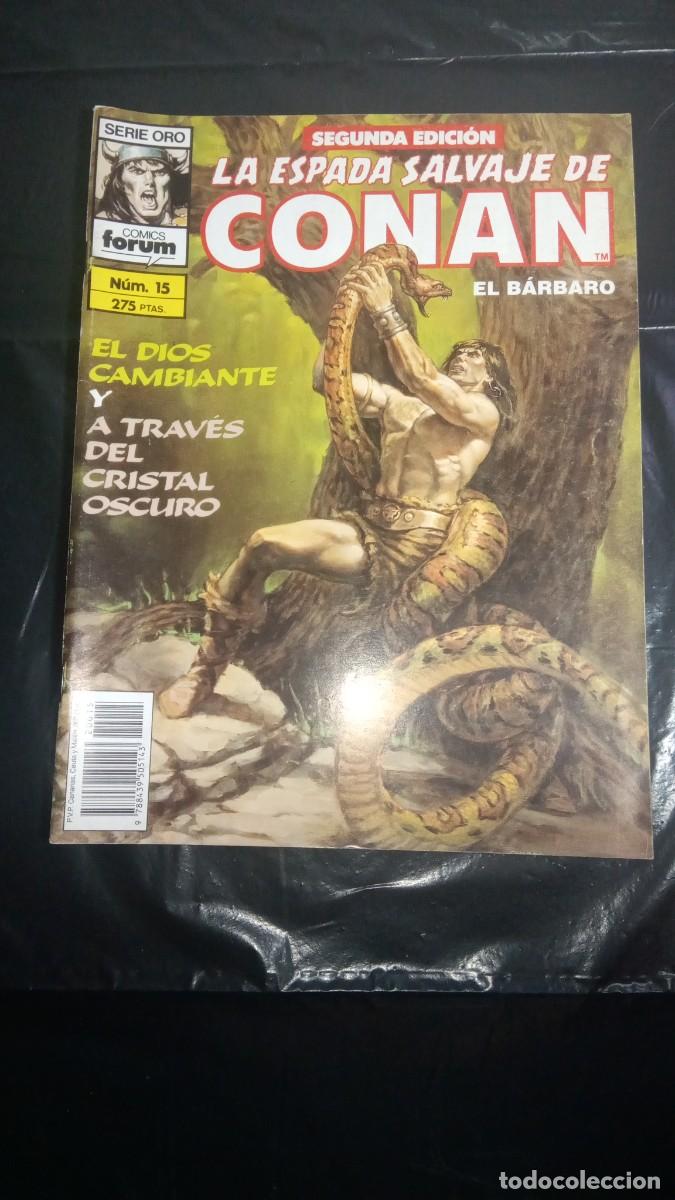 C&oacute;mics: LA ESPADA SALVAJE DE CONAN N&deg; 15 segunda edicion FORUM - Foto 1
