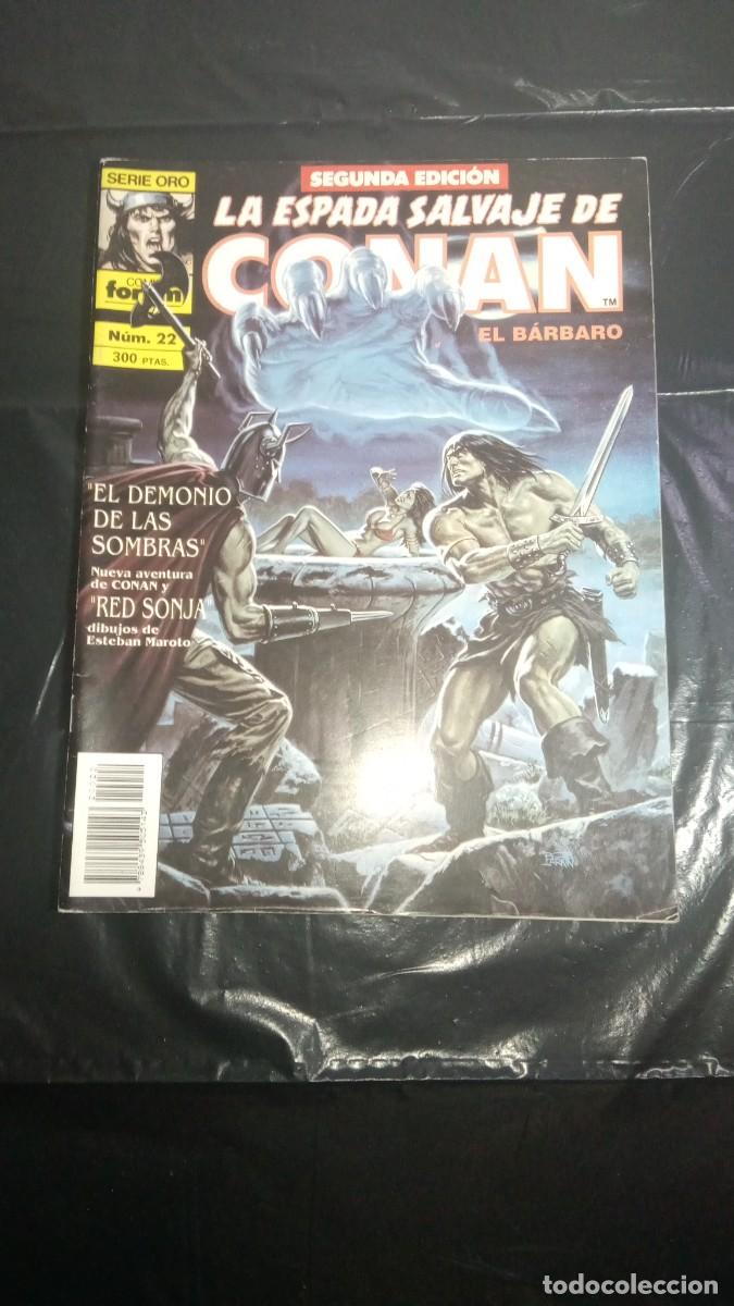 C&oacute;mics: LA ESPADA SALVAJE DE CONAN N&deg; 22 segunda edicion FORUM - Foto 1