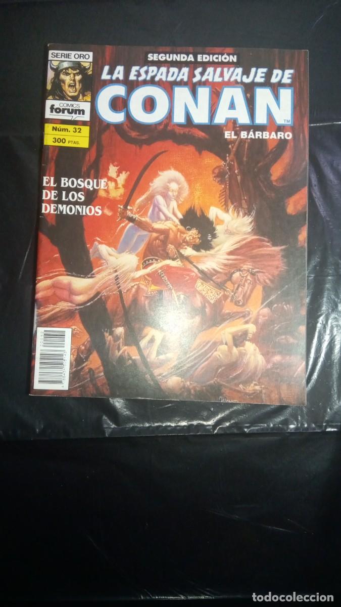 C&oacute;mics: LA ESPADA SALVAJE DE CONAN N&deg; 32 segunda edicion FORUM - Foto 1