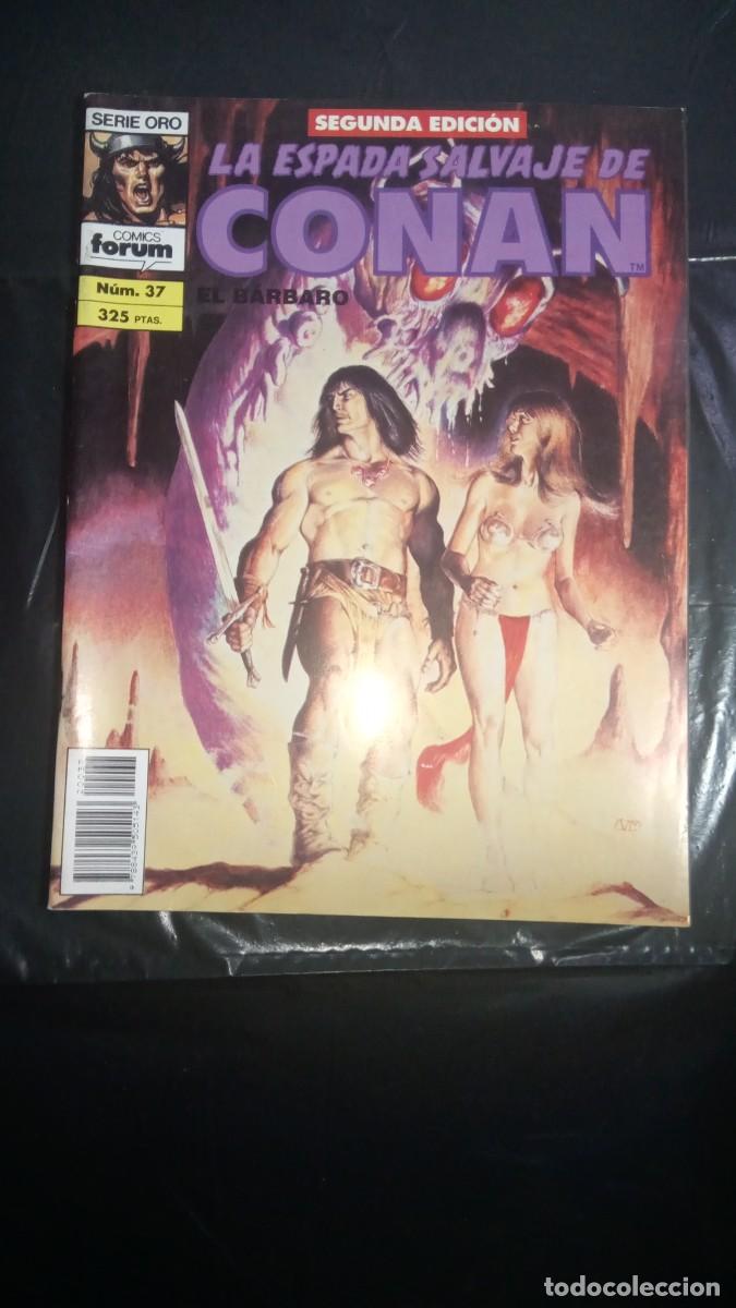 C&oacute;mics: LA ESPADA SALVAJE DE CONAN N&deg; 37 segunda edicion FORUM - Foto 1