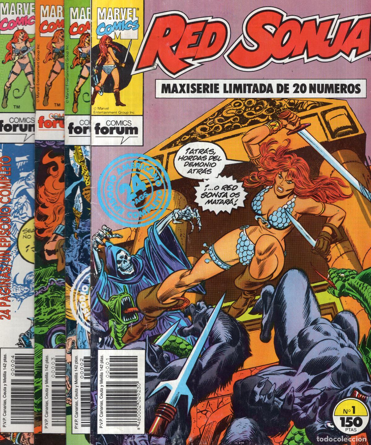 C&oacute;mics: RED SONJA COMPLETA 20 NUMEROS - FORUM - BUEN ESTADO - Foto 1