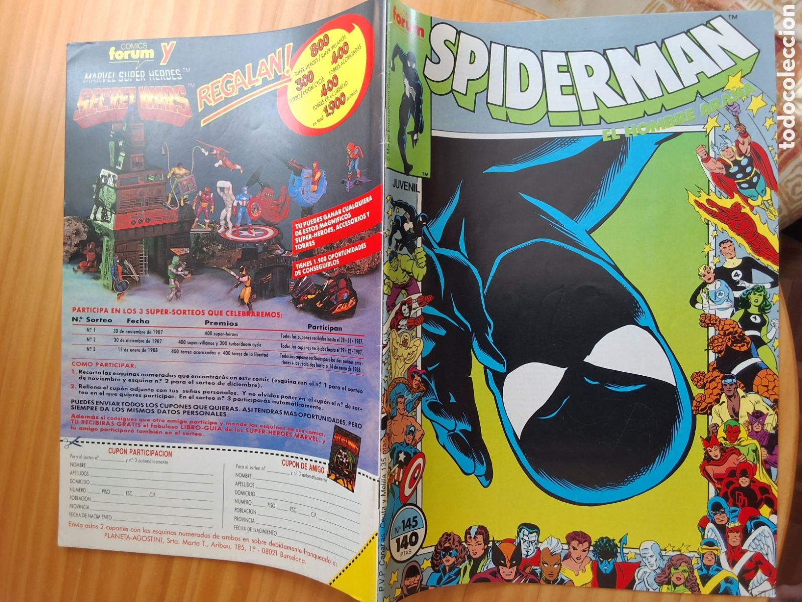 C&oacute;mics: Spiderman forum grapa numero 145 - Foto 1