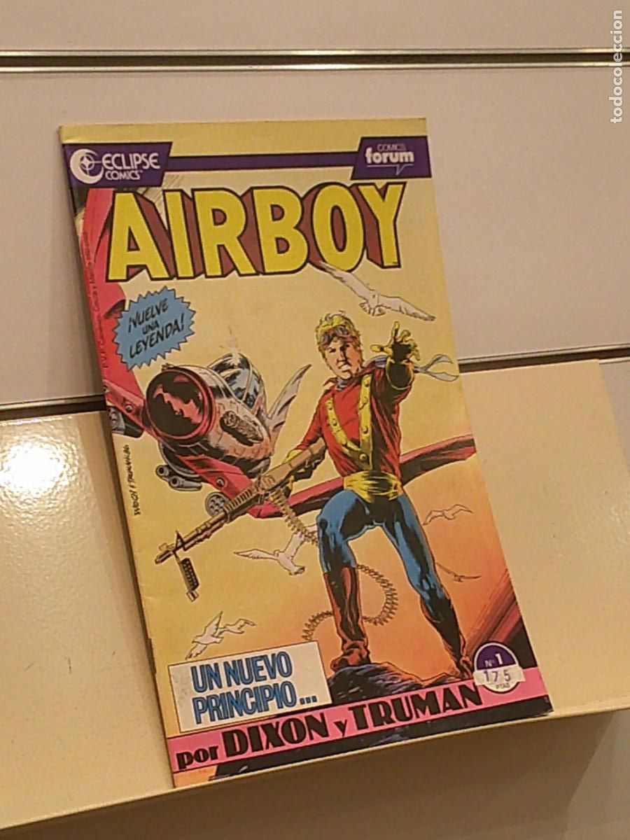 C&oacute;mics: AIRBOY N&ordm; 1 UN NUEVO PRINCIPIO... ECLIPSE COMICS - FORUM - Foto 1