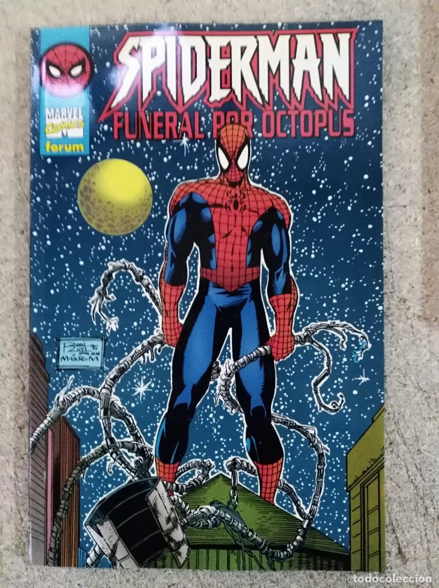 C&oacute;mics: Spiderman.Funeral por Octopus.Marvel Forum - Foto 1